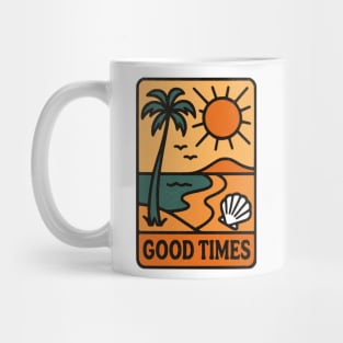 Good Times - Retro Beach Vibes Mug